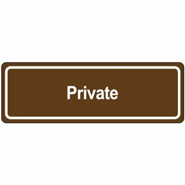 Bsc Preferred Door Sign - ''Private'' S-20286